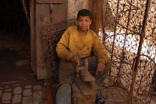 Boy Metalworker
