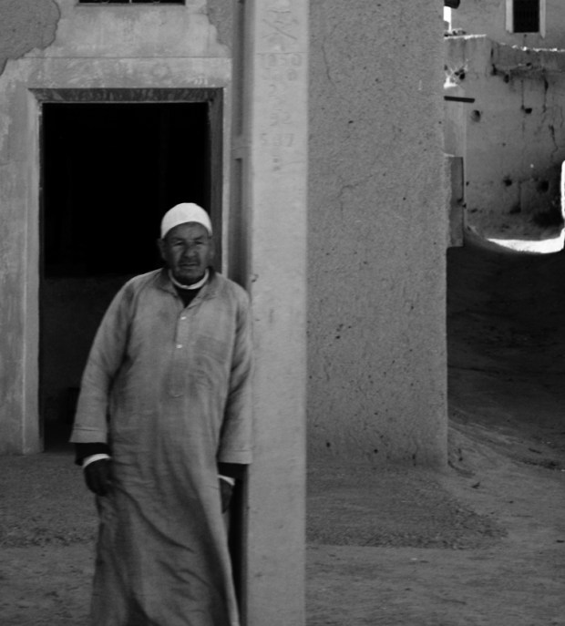 Man in the Valley of the Roses